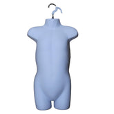 Display Guru Kids/Children’s White Hanging Body form Mannequin for Shop Bust Display