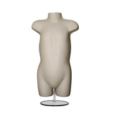 Display Guru Kids/Children’s Light Skin Hanging Body form Mannequin With Adjustable Stand for Shop Bust Display
