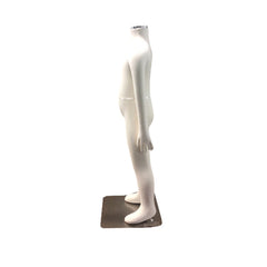 Display Guru Kids Children's White 5 year Dressmakers Bendy Dummy Mannequin For Retail Shop Display