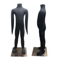 Display Guru Kids Children's Black 5 year Dressmakers Bendy Dummy Mannequin For Retail Shop Display
