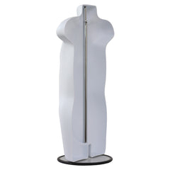 Display Guru Kids/Children’s White Hanging Body form Mannequin With Adjustable Stand for Shop Bust Display