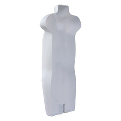 Display Guru Kids/Children’s White Hanging Body form Mannequin With Adjustable Stand for Shop Bust Display