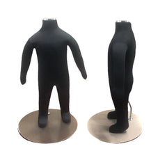 Display Guru Kids Children's Black 6 Months Dressmakers Bendy Dummy Mannequin For Retail Shop Display