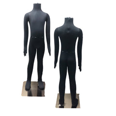 Display Guru Kids Children's Black 7 year Dressmakers Bendy Dummy Mannequin For Retail Shop Display