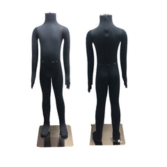 Display Guru Kids Children's Black 7 year Dressmakers Bendy Dummy Mannequin For Retail Shop Display