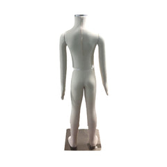 Display Guru Kids Children's White 7 year Dressmakers Bendy Dummy Mannequin For Retail Shop Display