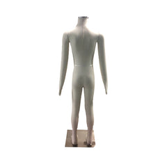 Display Guru Children's White 9 year Dressmakers Bendy Dummy Mannequin For Retail Shop Display