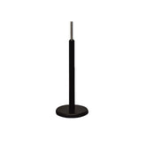 Black wood round base stand