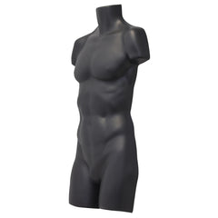 Display Guru Male Full Size Black Hanging Body Form Display Mannequin