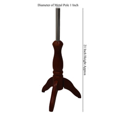 Display Guru Dark Wood Tripod Stand For Baby/Kids Tailor’s Dummy (Age 1 Year)