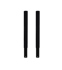 Display Guru Black 12 inches Height Extensions Pole for Heavy-Duty Clothes Rail