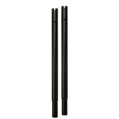 Display Guru Black 18 inches Height Extensions Pole for Heavy-Duty Clothes Rail
