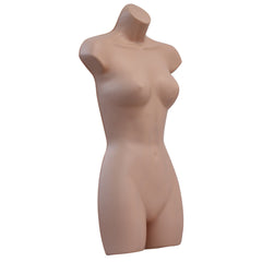 Display Guru Female Full Size Dark Skin Hanging Body Form Display Mannequin