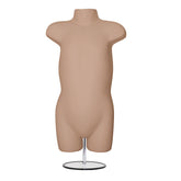 Display Guru Kids/Children’s Dark Skin Hanging Body form Mannequin With Adjustable Stand for Shop Bust Display