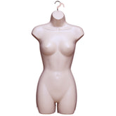 Display Guru Female Full Size Dark Skin Hanging Body Form Display Mannequin