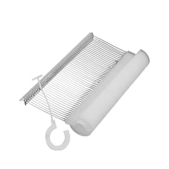 Display Guru Plastic Hook Pins – 5000pcs per Box (White)