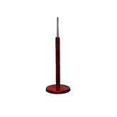 Red wood round base stand