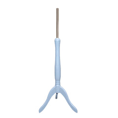 Silver wood tripod stand