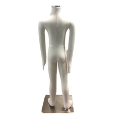 Display Guru Kids Children's White 5 year Dressmakers Bendy Dummy Mannequin For Retail Shop Display
