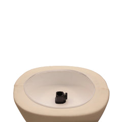 Display Guru Female Uk Size 16/18 Dressmakers Tailors Dummy Mannequin, Cream Torso Bust With Dark Wood Tripod Stand