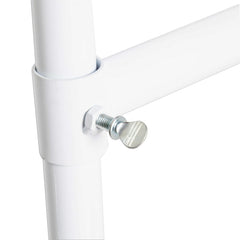 Display Guru White 4ft Long Centre Bar For Heavy-Duty Clothes Rail