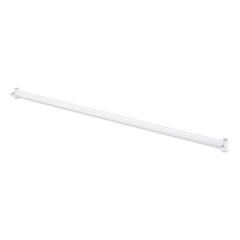 Display Guru White 4ft Long Centre Bar For Heavy-Duty Clothes Rail