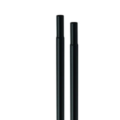 Display Guru Black 24 inches Height Extensions Pole for Heavy-Duty Clothes Rail