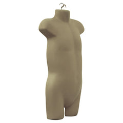 Display Guru Kids/Children’s Gold Hanging Body form Mannequin With Adjustable Stand for Shop Bust Display