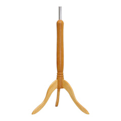 Display Guru Female Uk Size 10/12 Dressmakers Tailors Dummy Mannequin, Black Flower on Cream Torso Bust With Light wood Tripod Stand