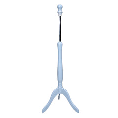 Display Guru Female Uk Size 16/18 Dressmakers Tailors Dummy Mannequin, Black Flower on cream Torso Bust With Silver Wood Tripod Stand