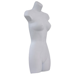 Display Guru Female Full Size White Hanging Body Form Display Mannequin