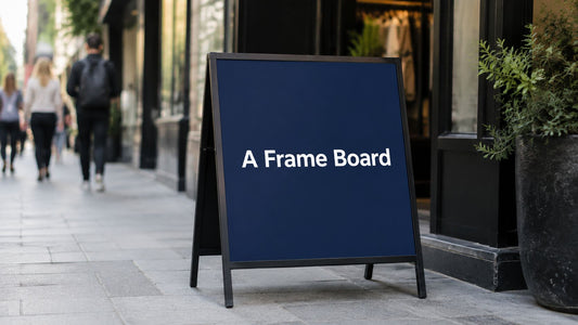 A Frame Board: The Complete Retail Display Guide