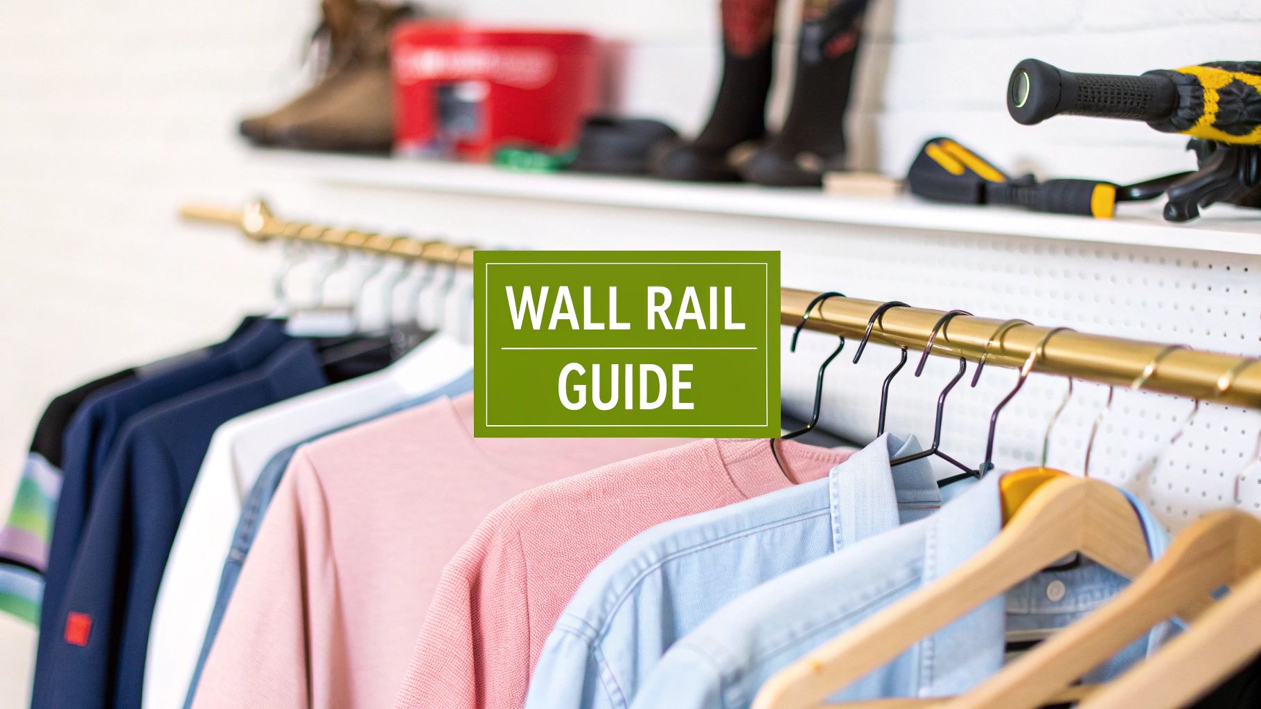 Clothes Rail for Wall: The Ultimate Space-Saving Guide - Display Guru ...