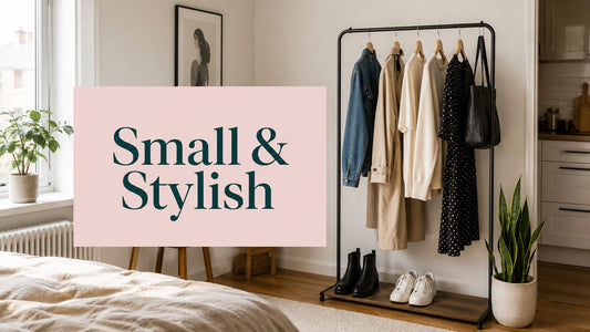 Clothes Rail Small Spaces Made Simple and Stylish