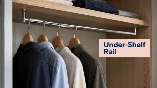 Clothes Rail Under Shelf: A Practical UK Guide