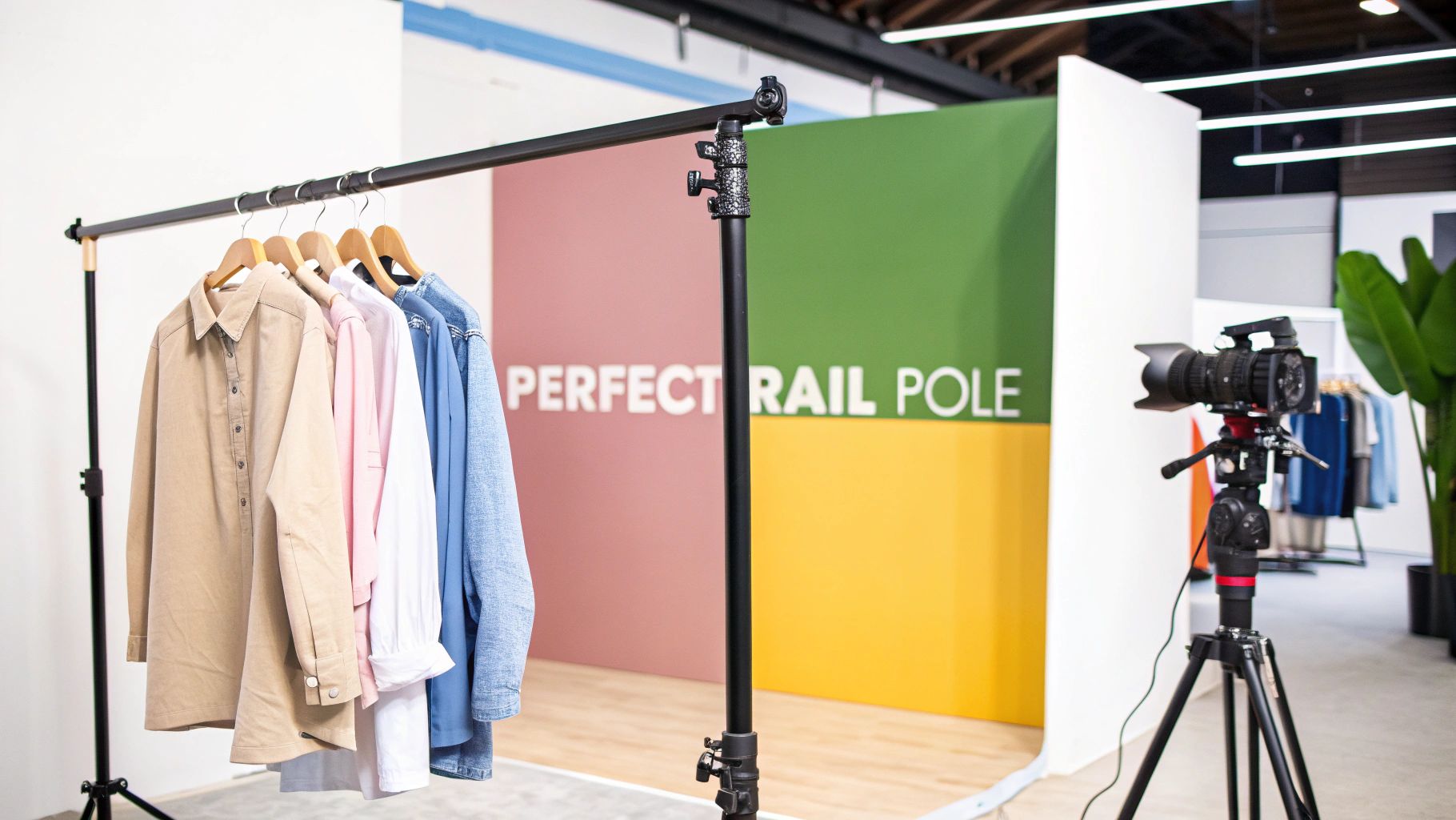 Cloth Rack Pole Placement Choosing and Installing Your Perfect Clothing Rail Pole - Display Guru ...