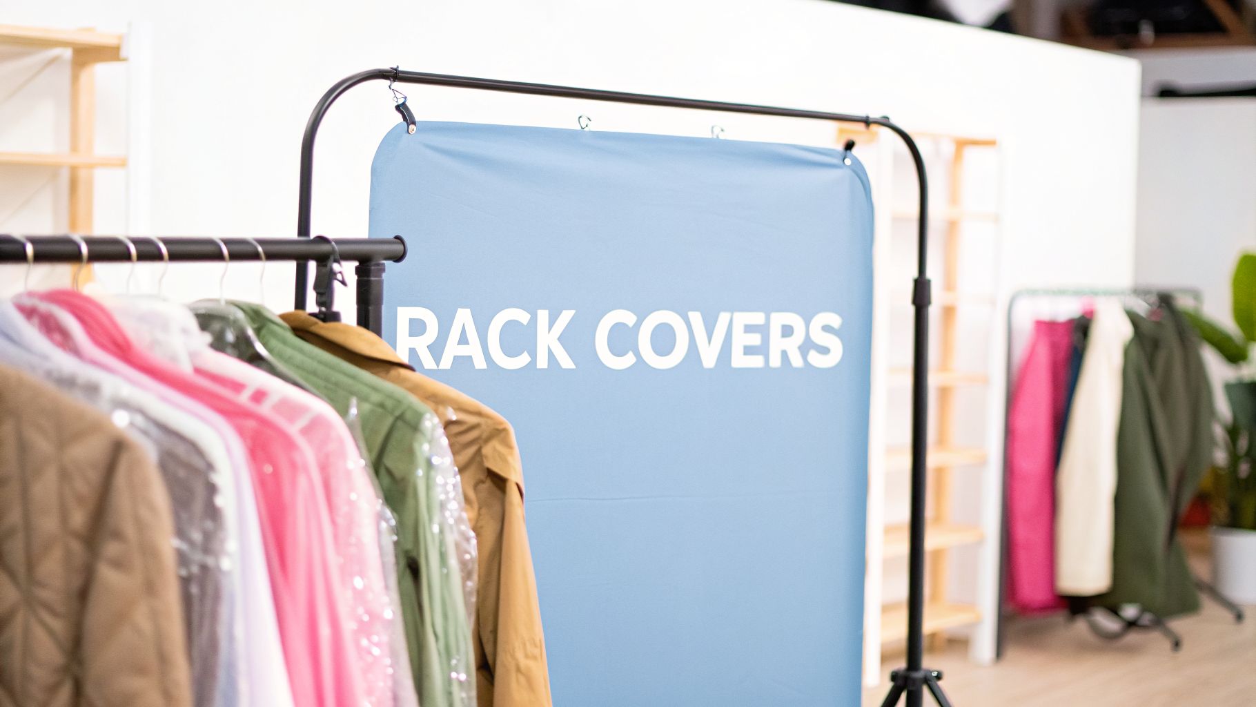 The Ultimate Guide to Covers for Clothes Racks - Display Guru Tailor ...