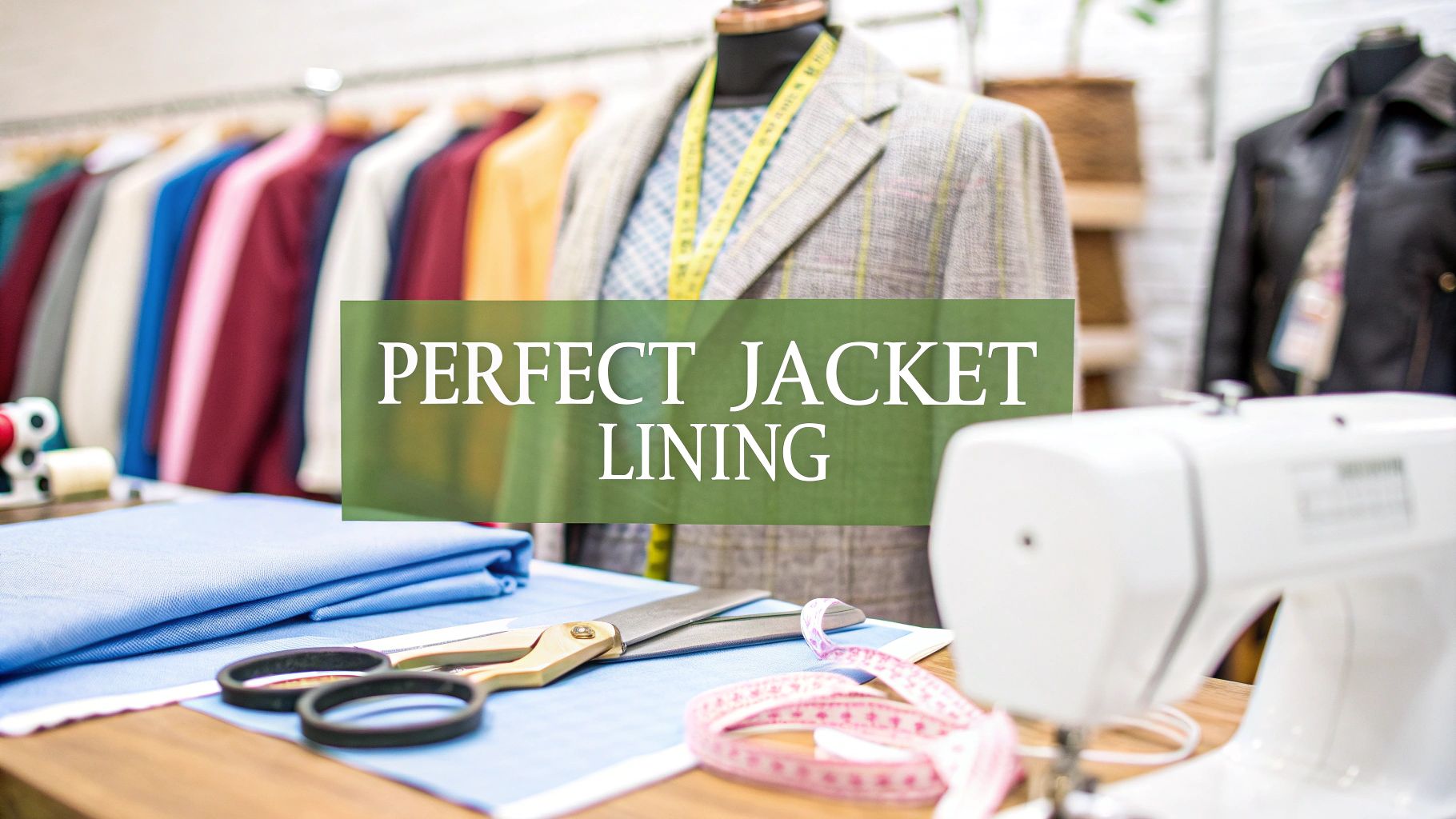 How to Line a Jacket for a Flawless Finish - Display Guru Tailor ...