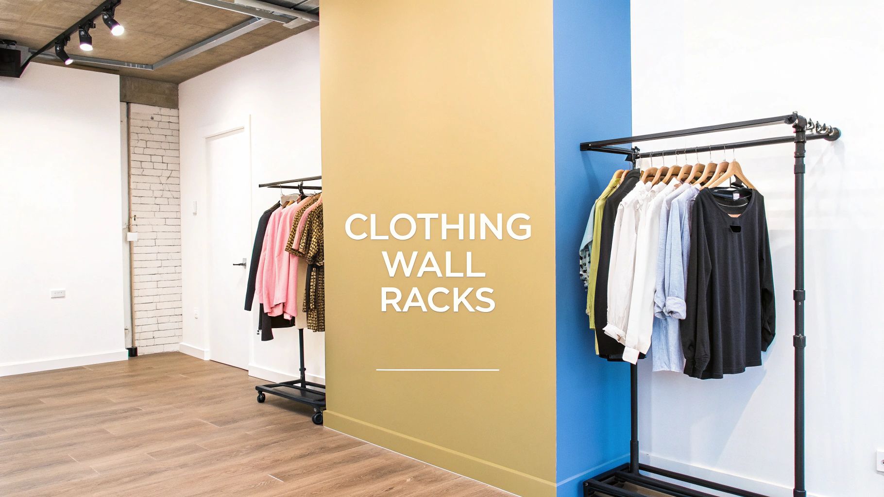 Clothing Wall Racks Your Guide to Smart Storage - Display Guru Tailor ...