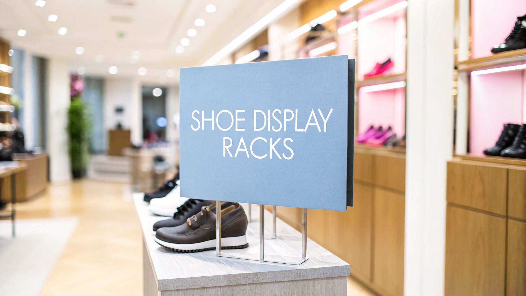Choosing Display Racks for Shoes - Display Guru Tailor Dummies ...