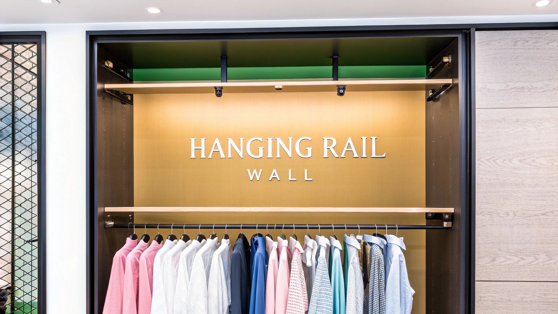 A Practical Guide to Your Hanging Rail Wall - Display Guru Tailor ...