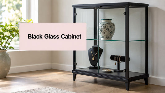 Glass Display Cabinet Black: A 2026 Buyer's Guide