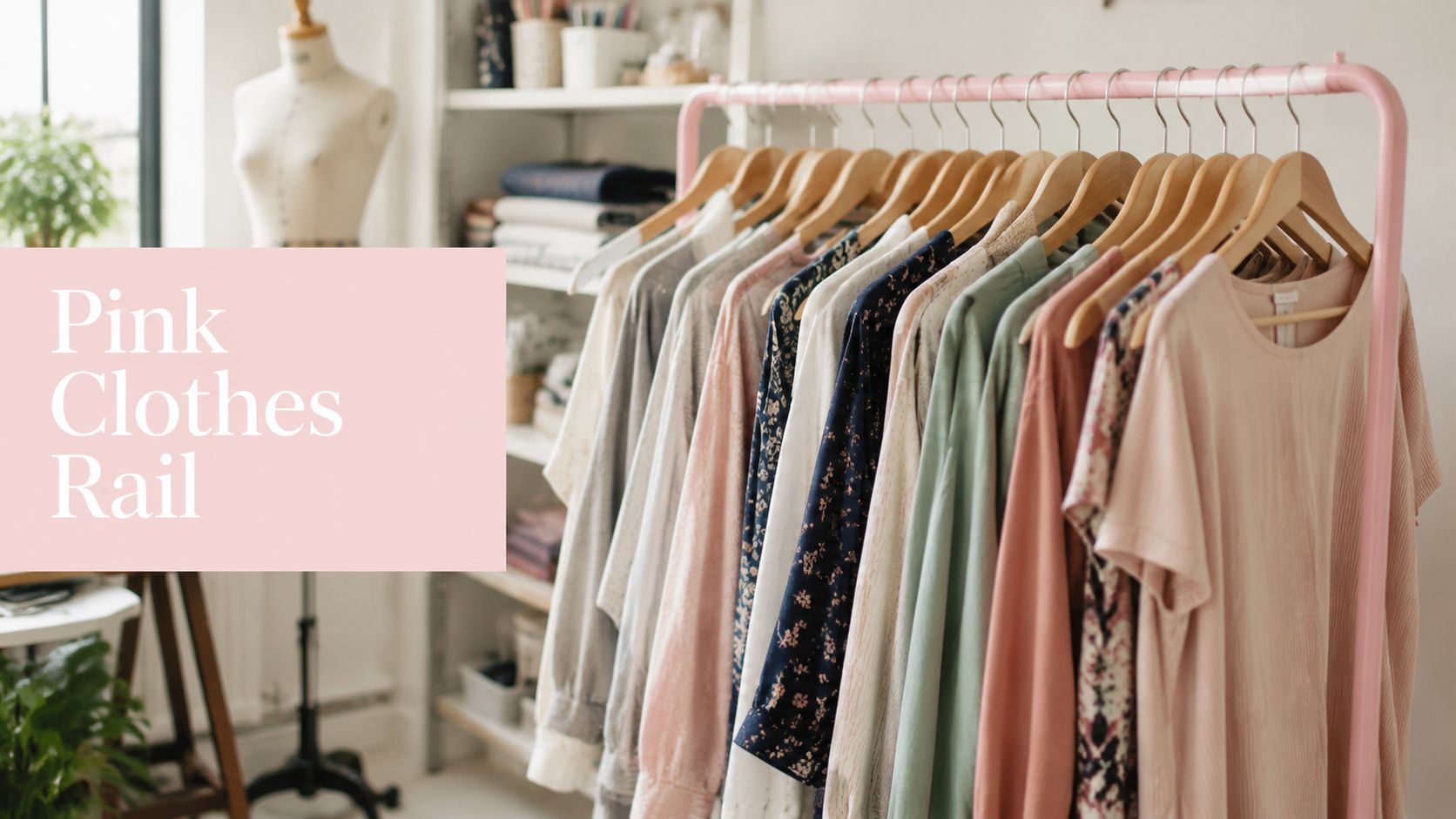 Pink Clothes Rail: Expert Styling & Maintenance Guide - Display Guru ...