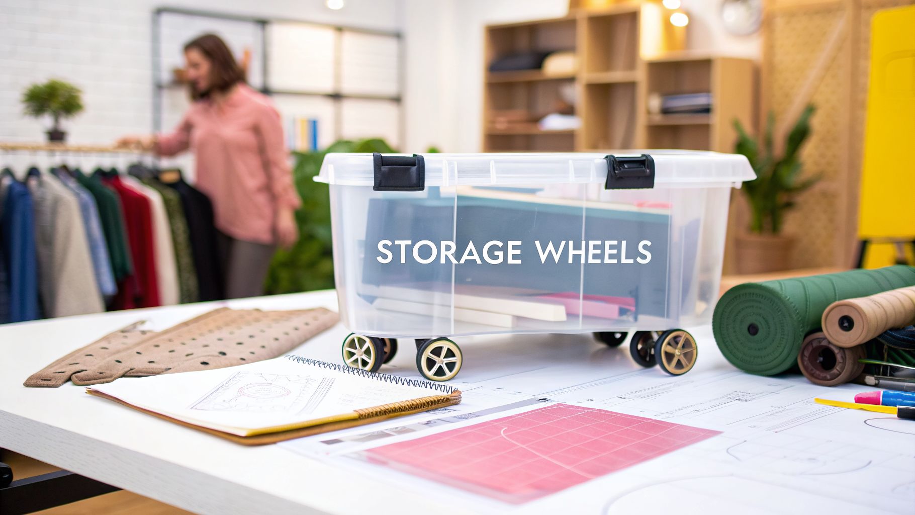 A Guide to Plastic Storage Box Wheels - Display Guru Tailor Dummies ...