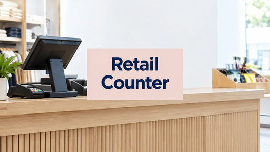 Retail Store Counter Guide: Design, Layout & POS Setup