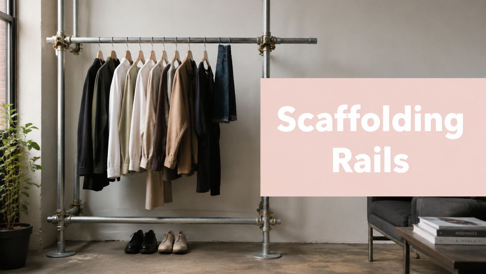 Self Assembly Clothes Rails Scaffolding Clothes Rails: A Professional's Guide 2026 - Display Guru ...