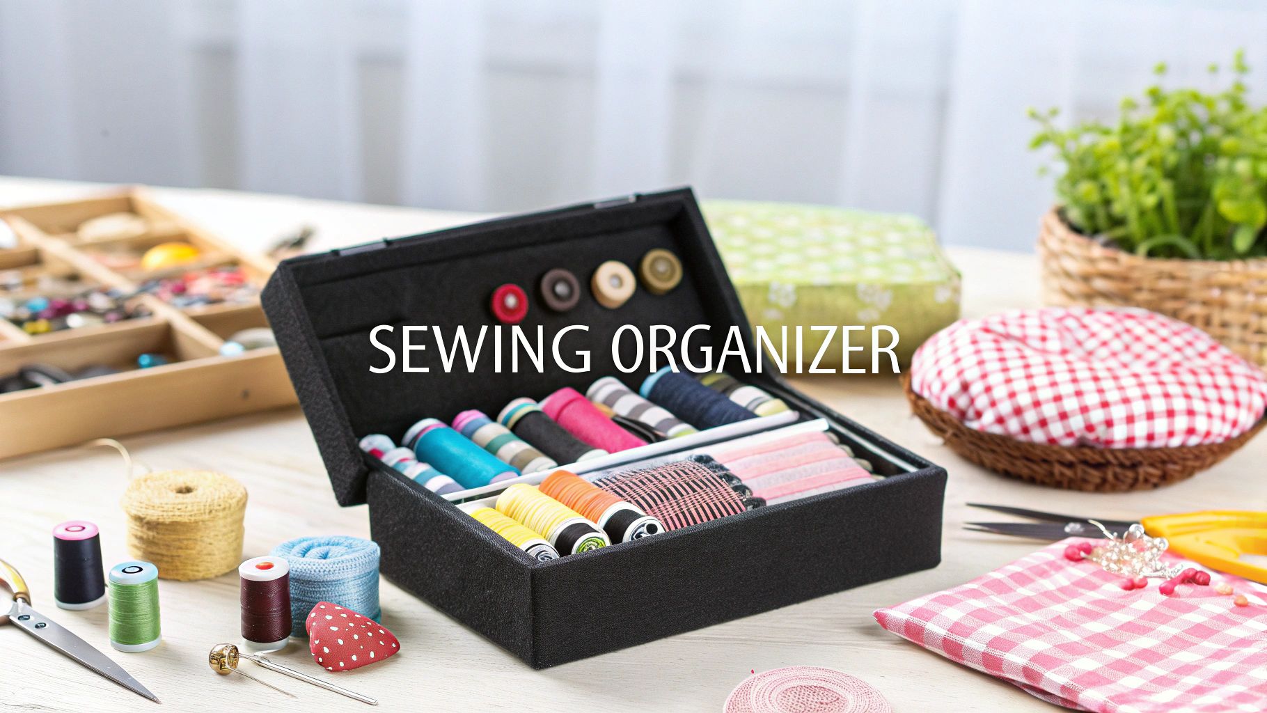 The Ultimate Sewing Box Organizer Guide - Display Guru Tailor Dummies ...