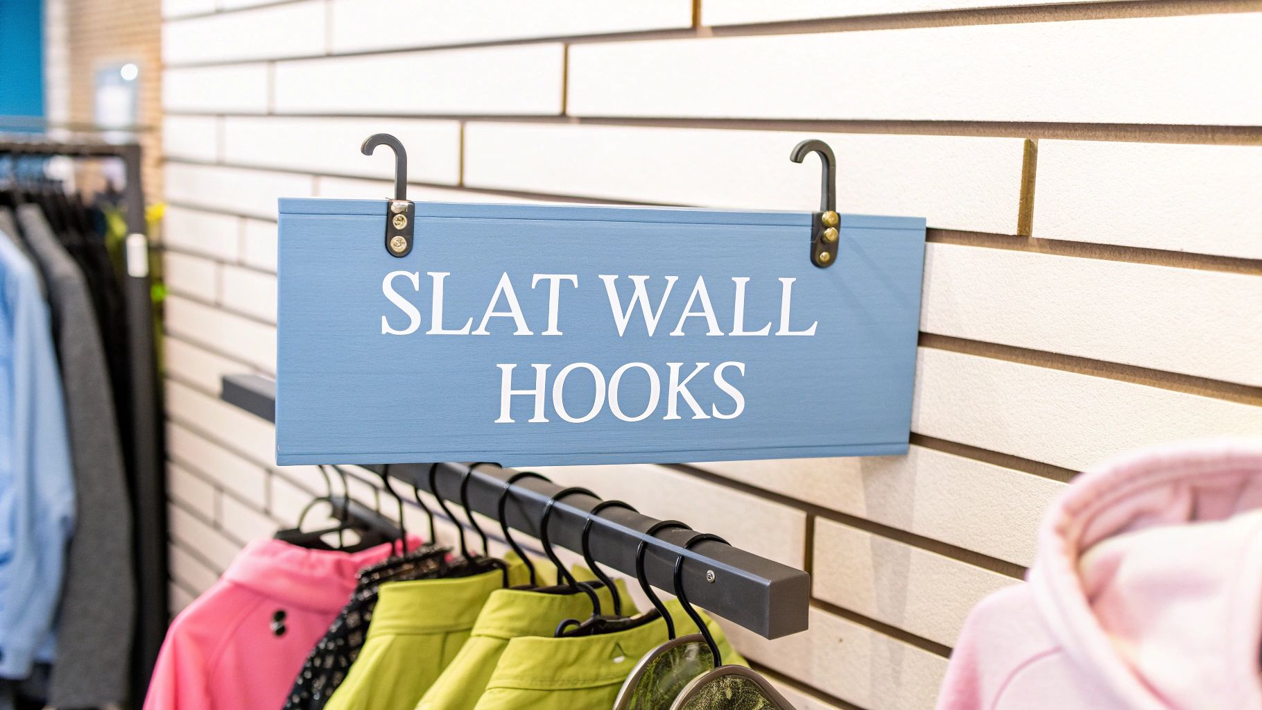 A Professional Guide to Slat Wall Hooks for Retail Display - Display ...