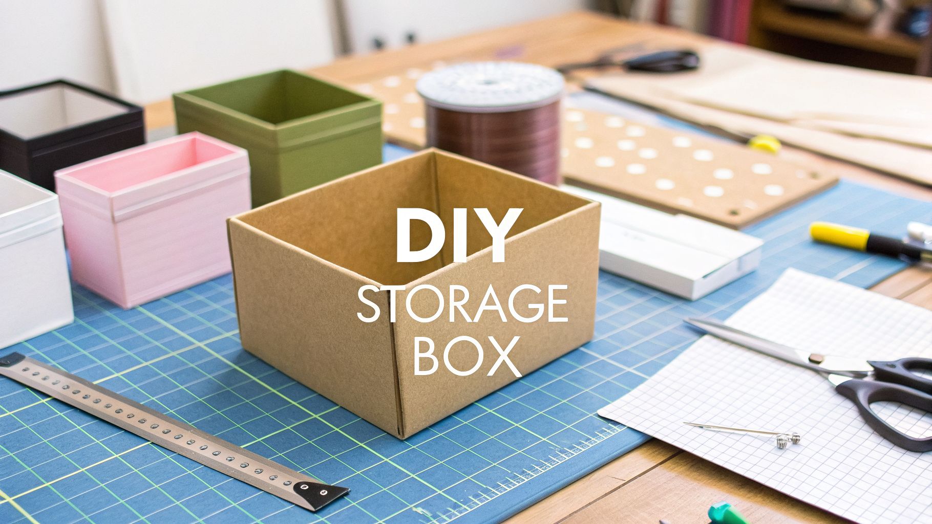DIY Storage Box Craft Your Ultimate Organization Guide - Display Guru ...