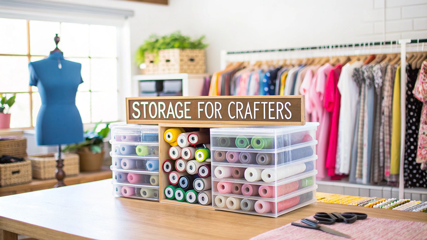 Craft Fit Storage for Crafters: Smart Organizing Ideas to Boost Creativity ...